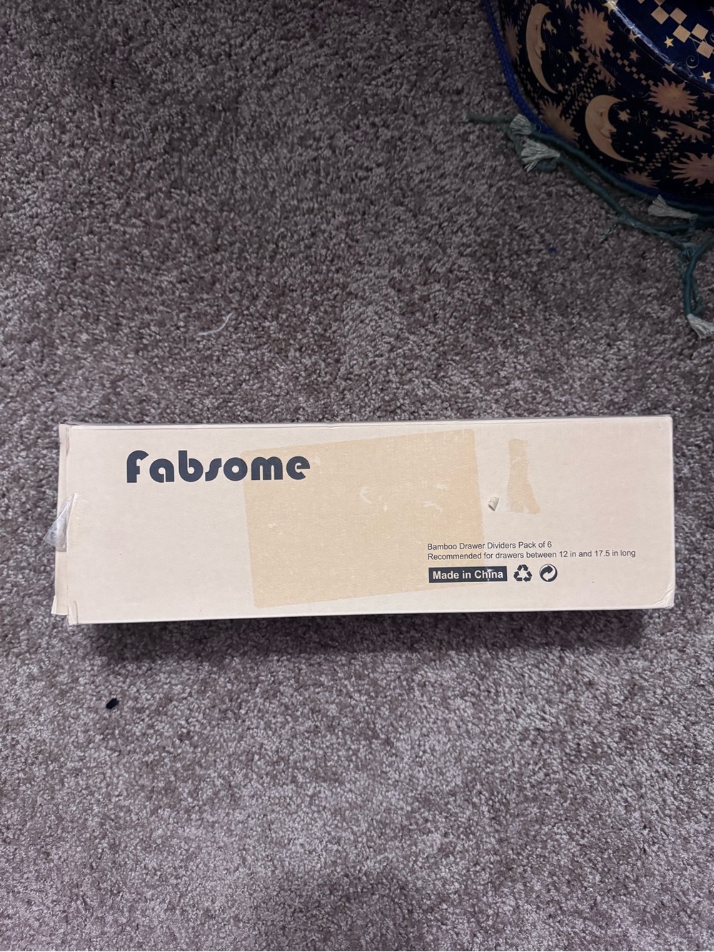 Bamboo Drawer Dividers - Natural Wood (6 Pack) - Picture 3 of 5